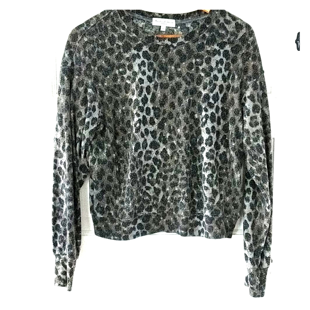 NWOT Michael Stars leopard sweater
